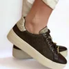 Michael Kors baskets Poppy Lace Up brown