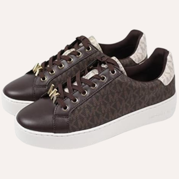 Michael Kors baskets Poppy Lace Up brown