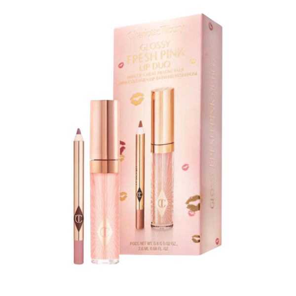 Charlotte Tilbury - Glossy Nude Pink Lip Duo
