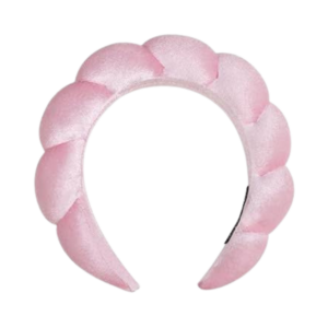 Shein serre tête en velours - ROSE