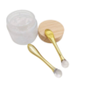 Un Rouleau applicateur de crème pour les yeux, anciers de massage transparen