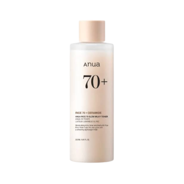 Anua rice 70 glow milkey toner
