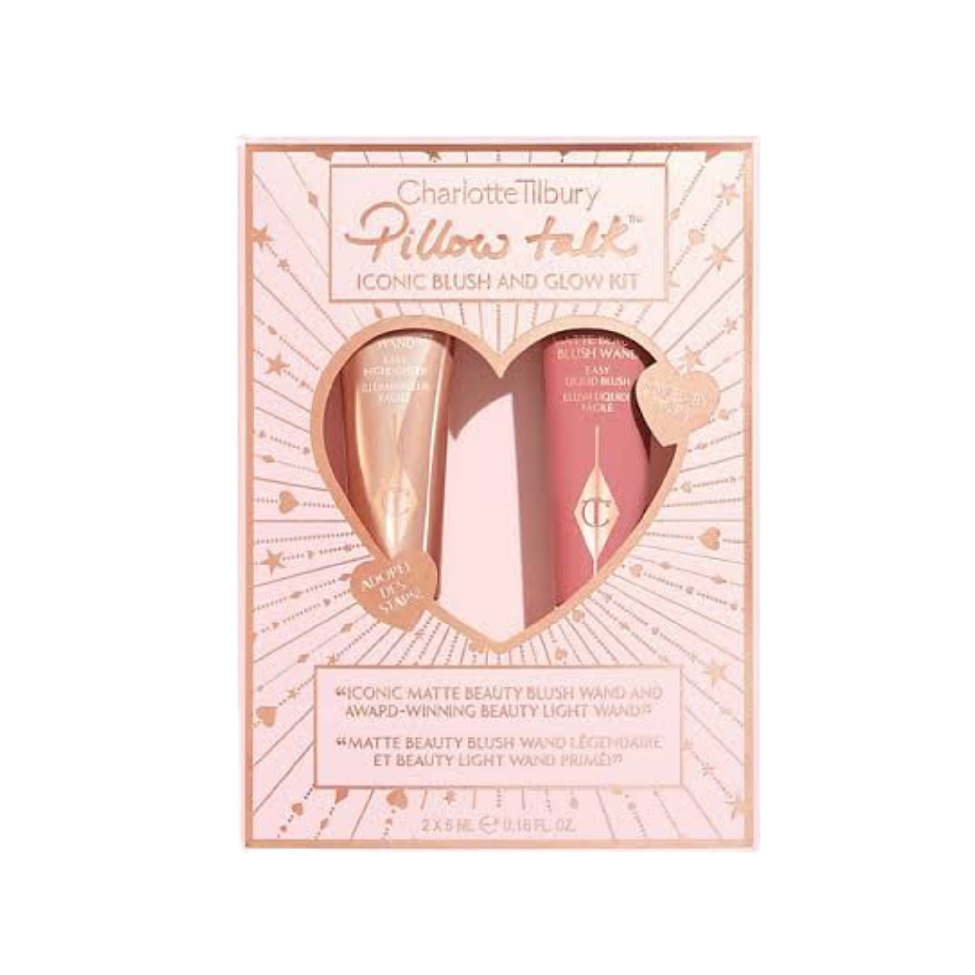 Charlotte tilbury pillow talk iconic blush and glow kit LIMITED EDITION