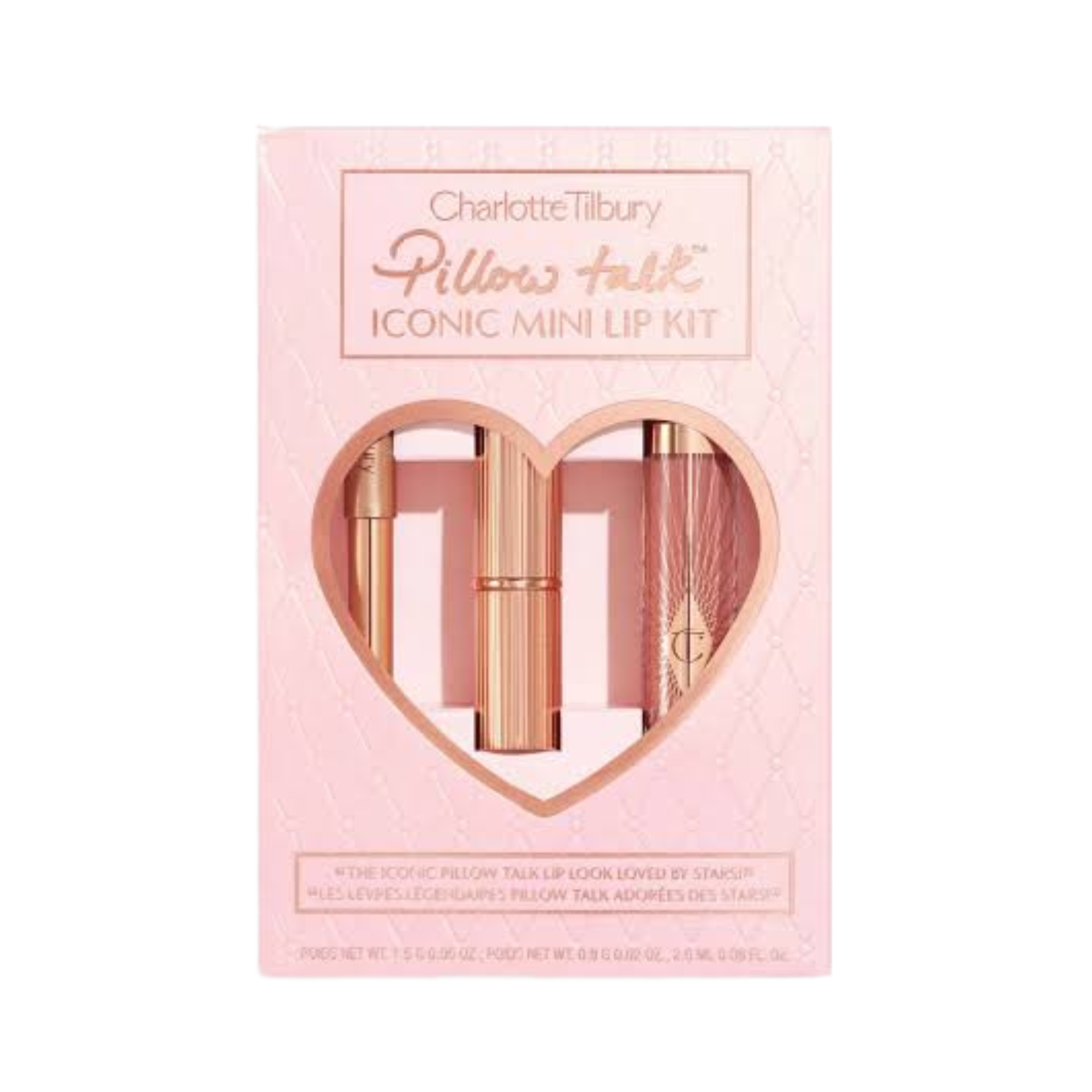 CHARLOTTE TILBURY Pillow Talk Iconic Mini Lip Kit