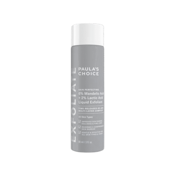PAULA'S CHOICE Skin Perfecting - Lotion Exfoliante 6 % Acide Mandélique + 2 % Acide Lactique 88 ml
