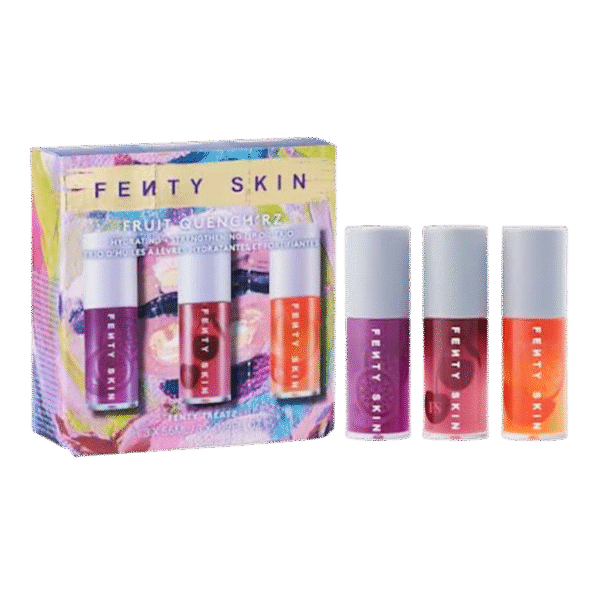 FENTY SKIN Fruit Quench'rz- Trio d'huiles à lèvres hydratantes et fortifiantes