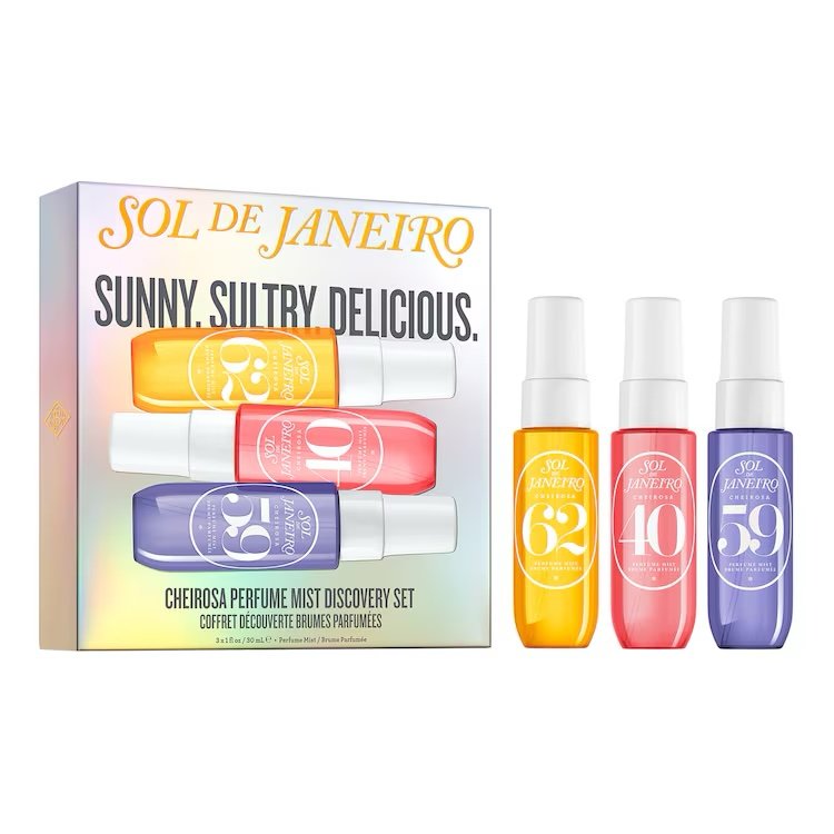 Sol de Janeiro Cheirosa Perfume Mist Discovery Set – Coffret Brumes Parfumées